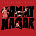 the album cover for Sammy Hagar - All Night Long