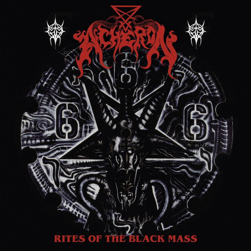 the album cover for Acheron - Rites Of The Black Mass