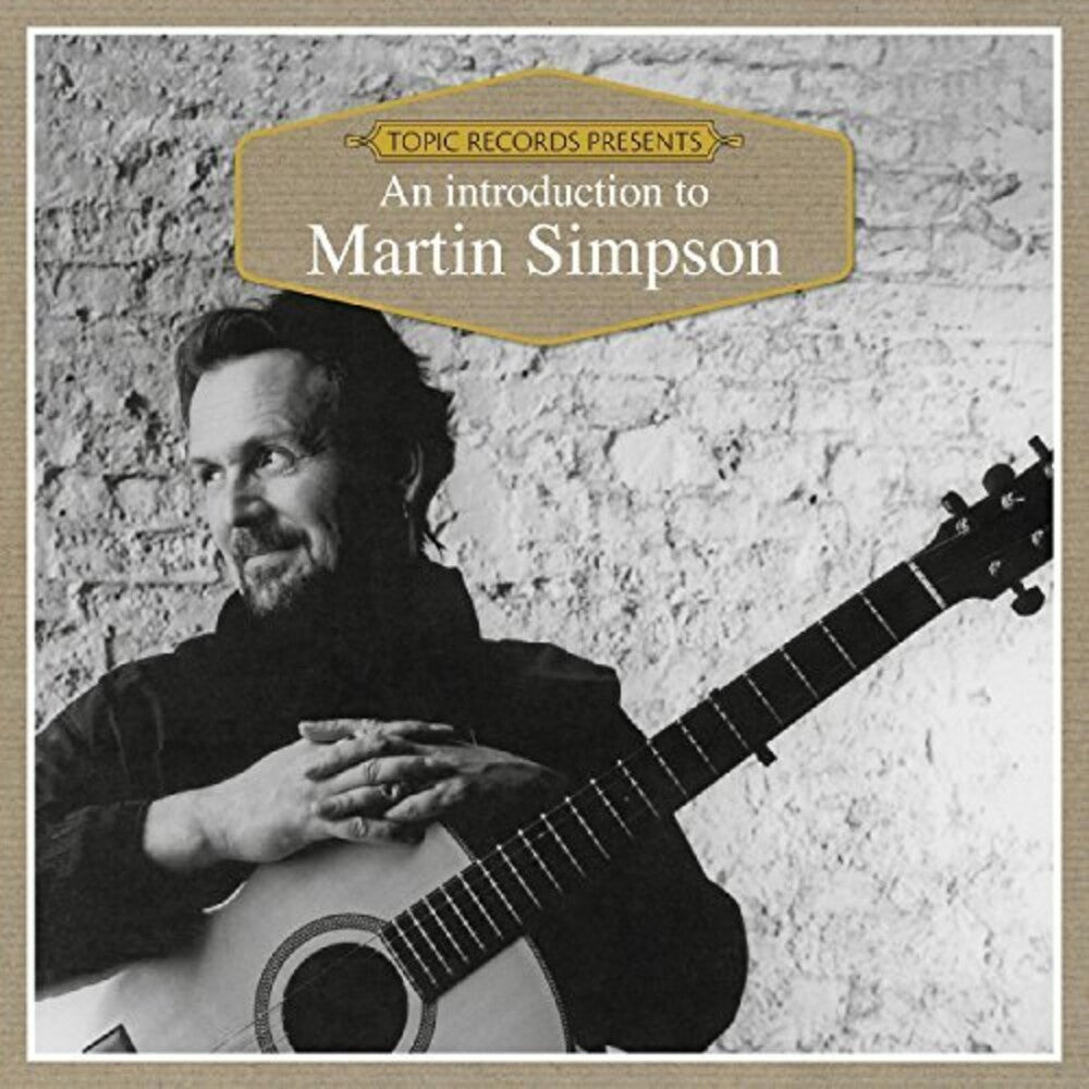 the album cover for Martin Simpson - An Introduction To