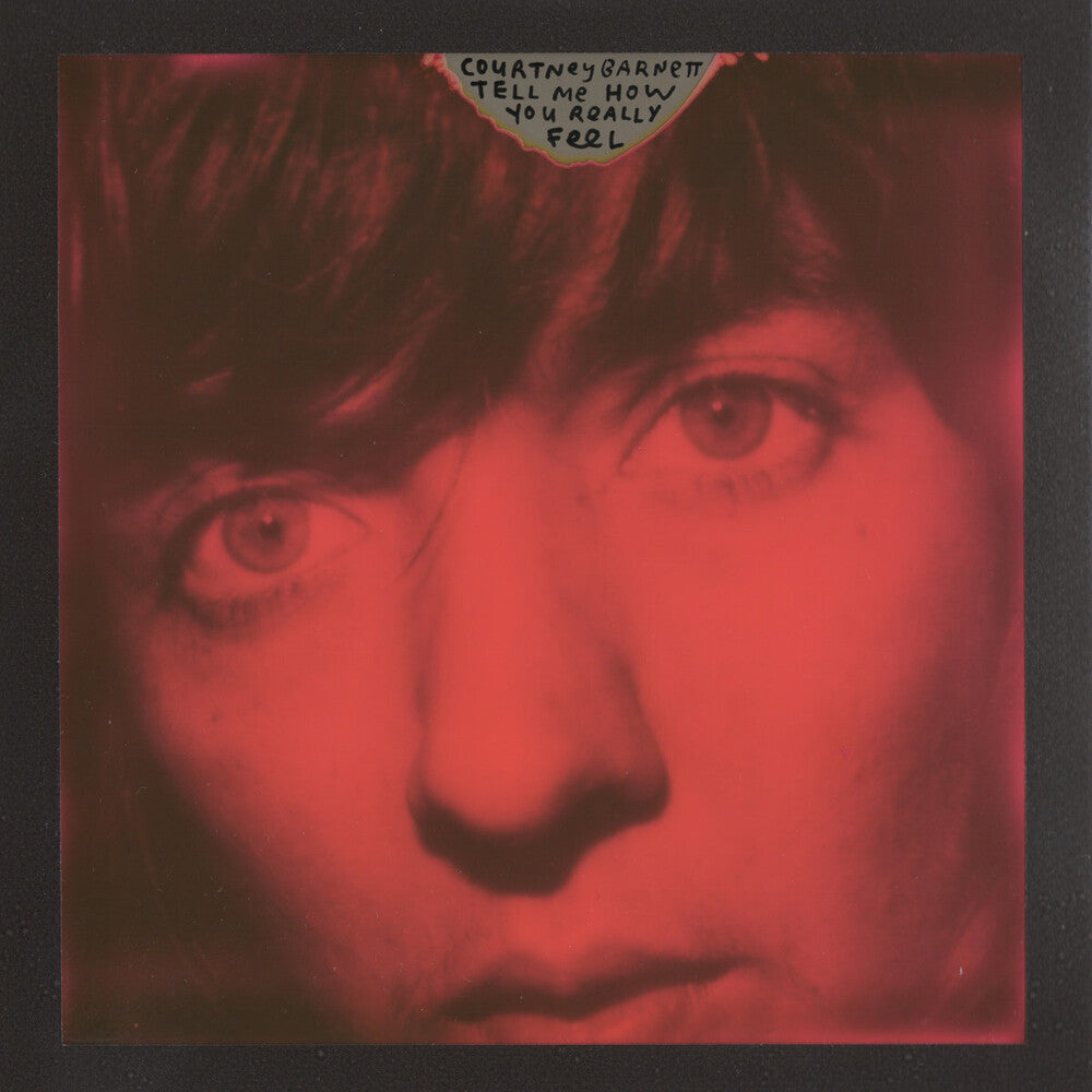 the album cover for Courtney Barnett - Tell Me How You Really Feel [Indie Exclusive Limited Edition Red LP]