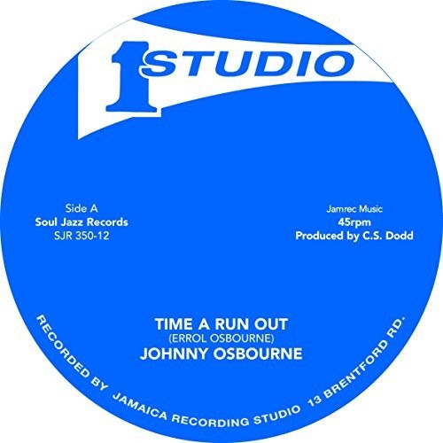 the album cover for Johnny Osbourne / Heptones & The Sound Dimension - Time A Run Out / Got To Fight