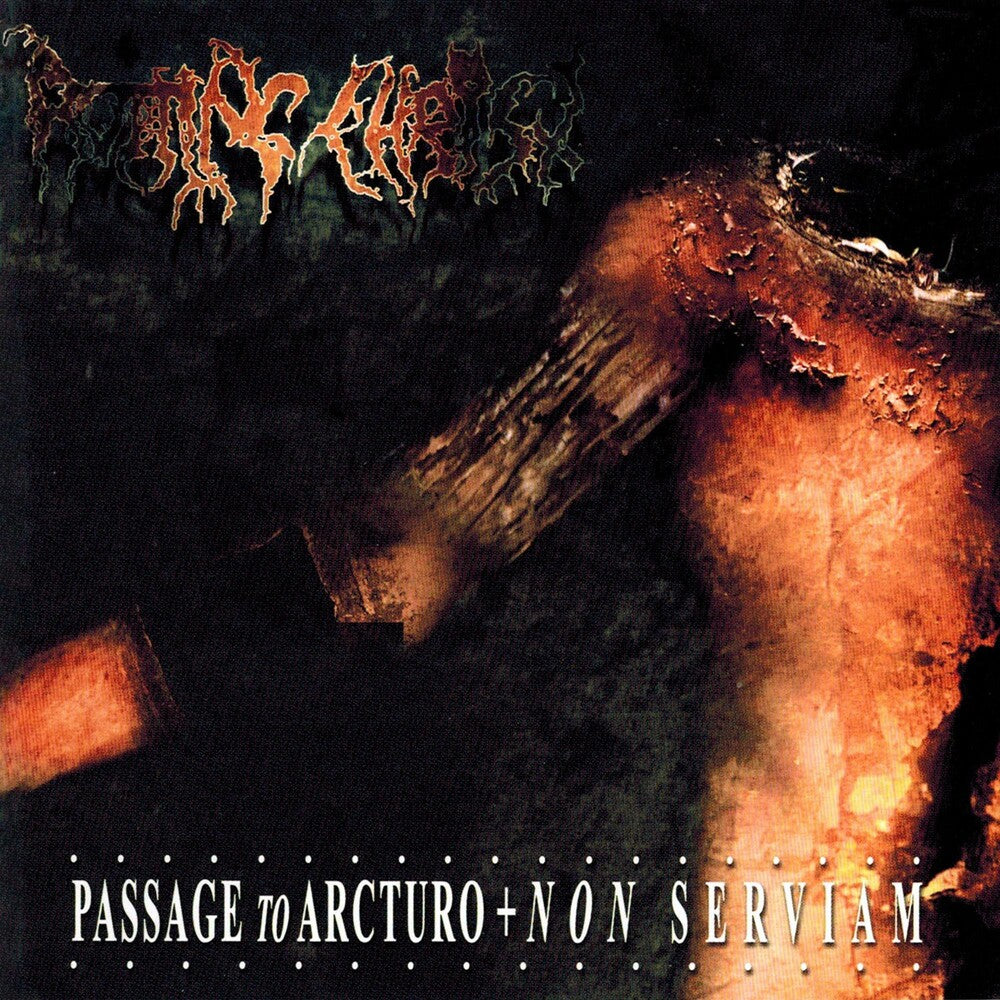 the album cover for Rotting Christ - Passage To Arcturo/Non Serviam [Import]