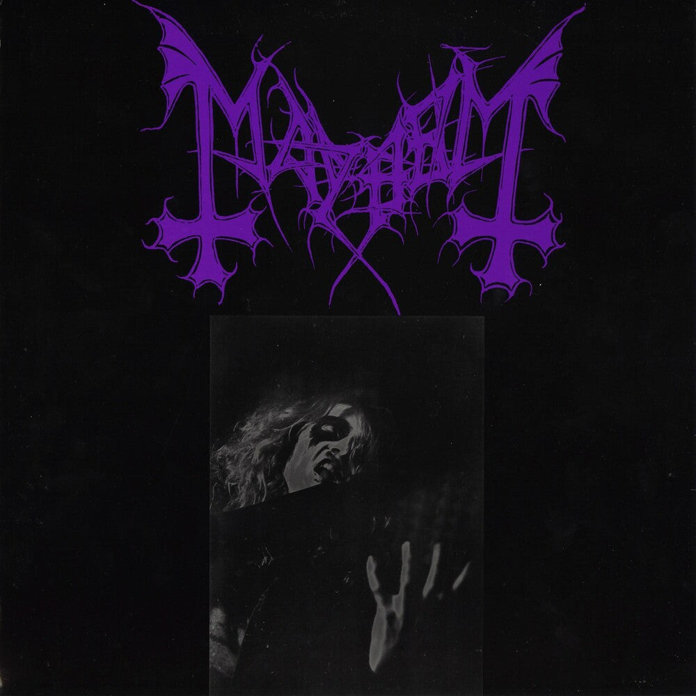 the album cover for Mayhem - Live In Leipzig