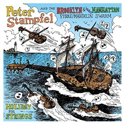 the album cover for Peter Stampfel - Holiday For Strings