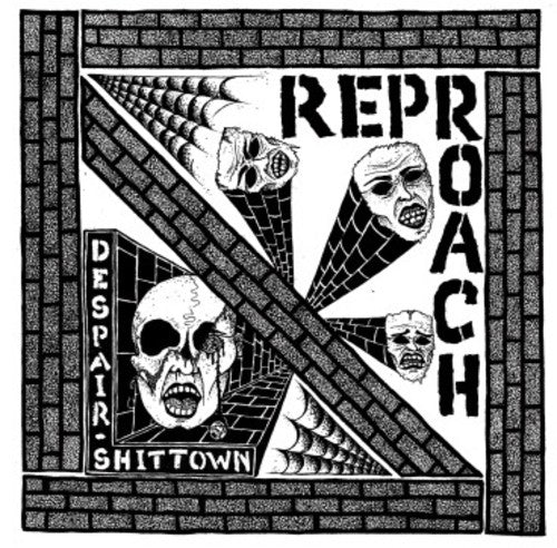 the album cover for Reproach - Despair / Shittown