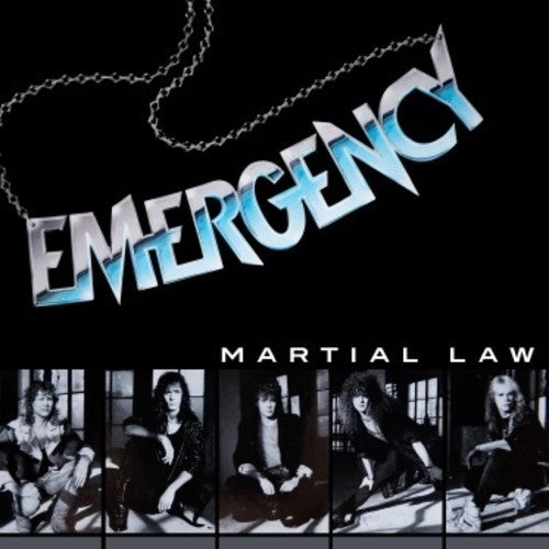 the album cover for Emergency - Martial Law