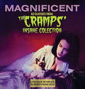 the album cover for Magnificent 62 Classics From The Cramps Insane - Magnificent: 62 Classics From The Cramps Insane Collection