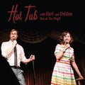 the album cover for Kurt Braunohler - Hot Tub With Kurt & Kristen