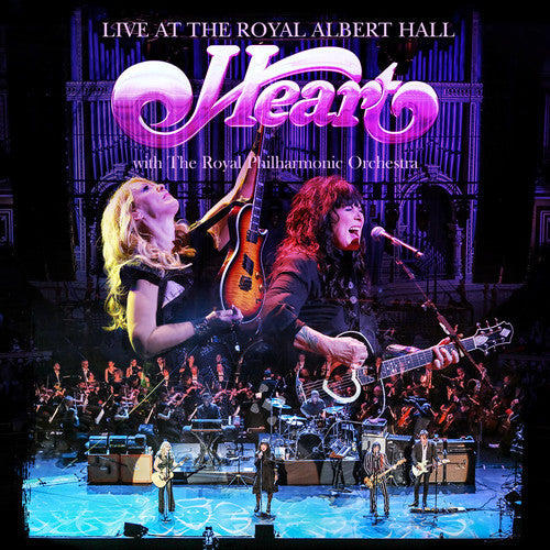 the album cover for Heart - Live At The Royal Albert Hall With The Royal Philharmonic Orchestra