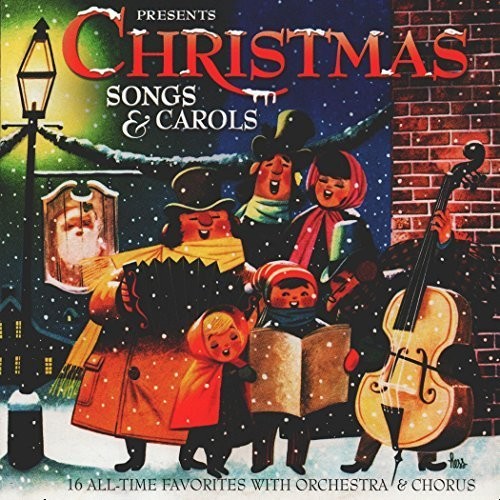 the album cover for The Golden Orchestra - Mitch Miller Presents: Christmas Songs & Carols