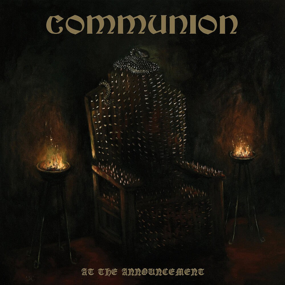 the album cover for Communion - At The Announcement