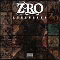 the album cover for Z-RO - Legendary