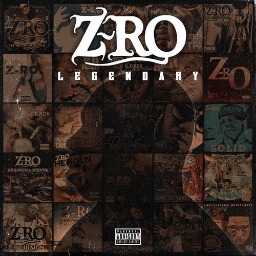 the album cover for Z-RO - Legendary
