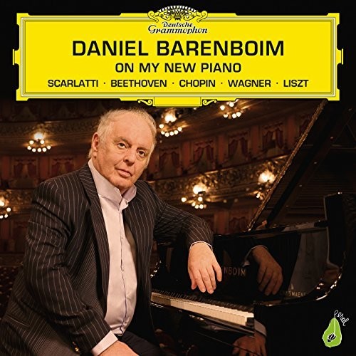 the album cover for Daniel Barenboim - On My New Piano