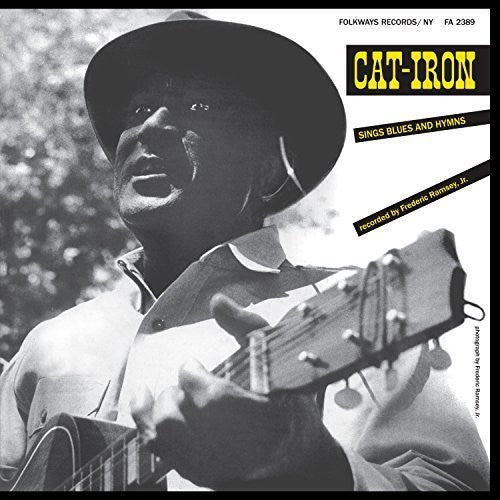 the album cover for Cat-Iron - Sings Blues & Hymns