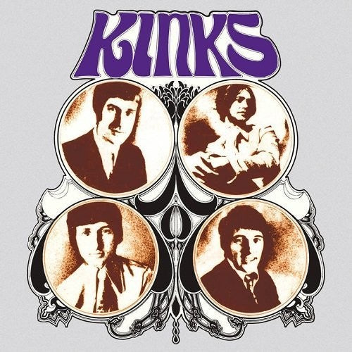 the album cover for The Kinks - Kinks