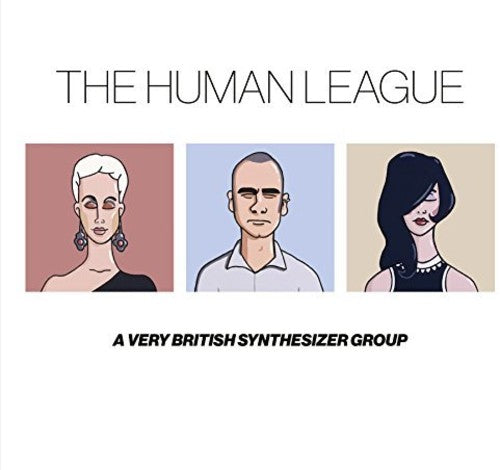 the album cover for The Human League - Anthology: A Very British Synthesizer Group [2 CD]