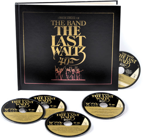 the album cover for The Band - The Last Waltz: 40th Anniversary Edition [Deluxe 4CD+Blu-ray]