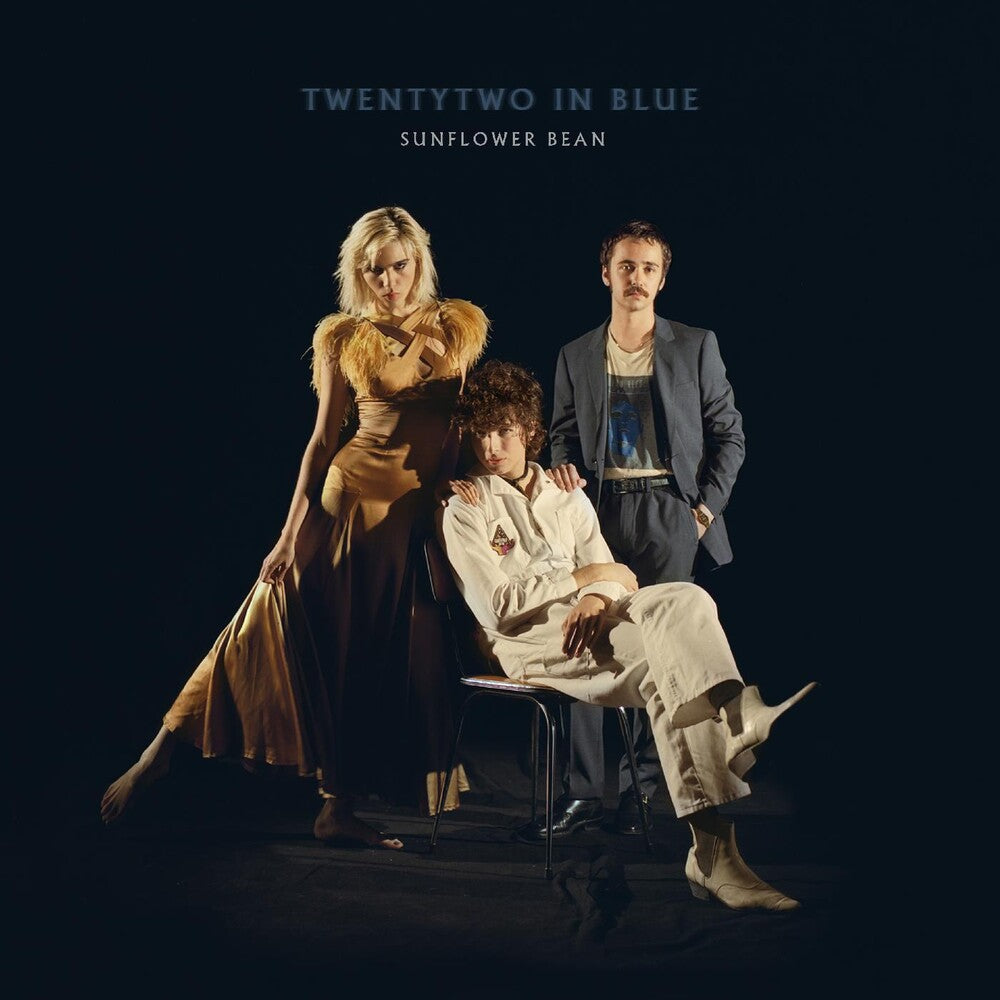 the album cover for Sunflower Bean - Twentytwo In Blue [Indie Exclusive Limited Edition Light Blue LP]