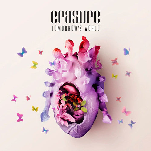 the album cover for Erasure - Tomorrow's World [Vinyl]