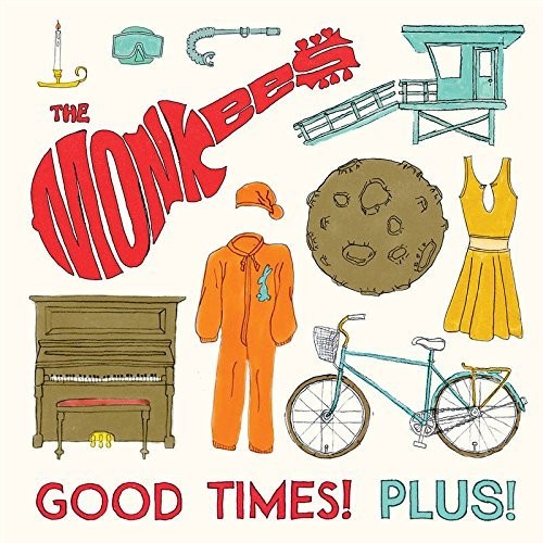 the album cover for The Monkees - Good Times Plus [Colored Vinyl] (Red) [Indie Exclusive]