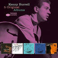 the album cover for Kenny Burrell - 5 Original Albums