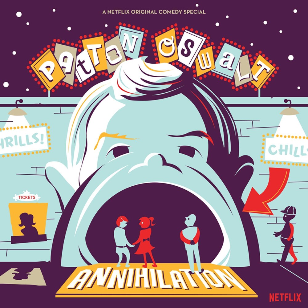the album cover for Patton Oswalt - Annihilation