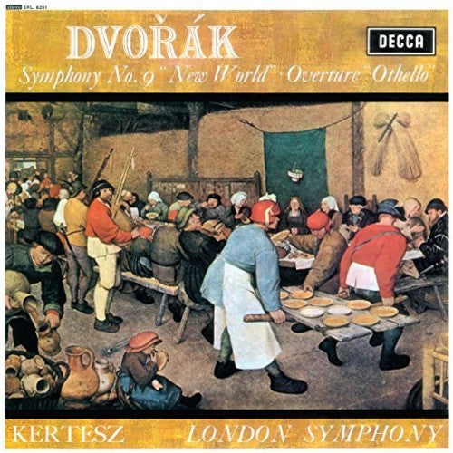 the album cover for Dvorak / Kertesz / London Symphony Orchestra - Dvorak: Symphony No.9 In E Minor, Op.95 [LP][From The New World]