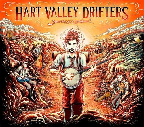 the album cover for Hart Valley Drifters - Folk Time