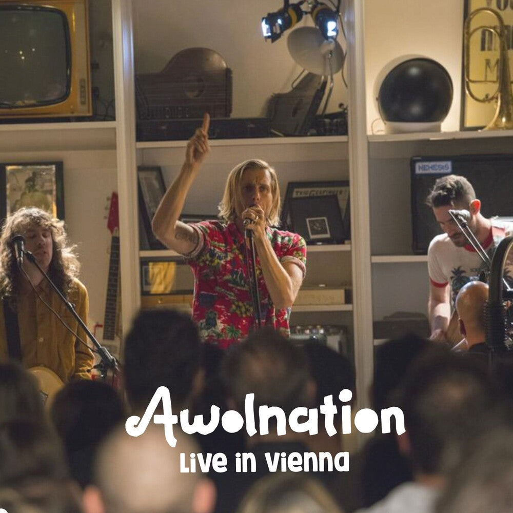 the album cover for Awolnation - Live in Vienna
