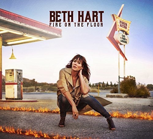 the album cover for Beth Hart - Fire On The Floor [Import]