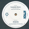 the album cover for Honny & The Bees Band - Psychedelic Woman / Simigwado