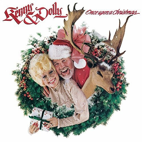 the album cover for Kenny Rogers & Dolly Parton - Once Upon A Christmas [Limited Edition LP]