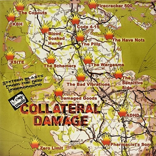 the album cover for Collateral Damage / Various Iex - Collateral Damage / Various [Indie Exclusive]