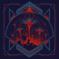 the album cover for Hollywood Burns - Invaders