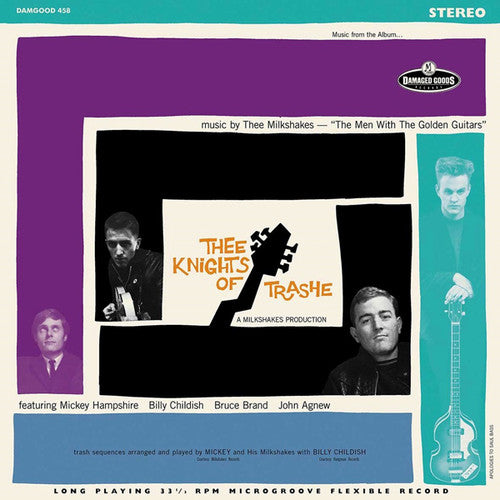 the album cover for Milkshakes - Thee Knights Of Trashe
