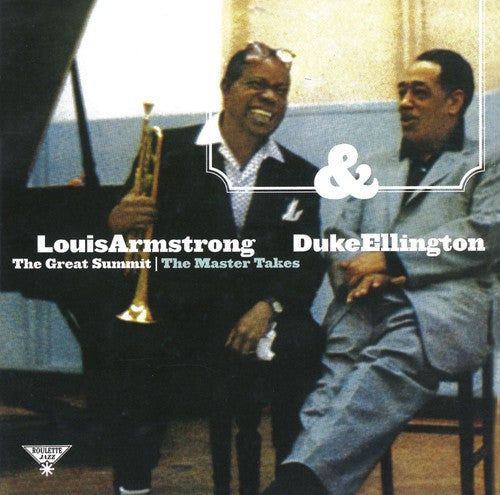 the album cover for Louis Armstrong - Great Summit: The Master Takes