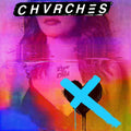 the album cover for Chvrches - Love Is Dead [Translucent Light Blue LP]