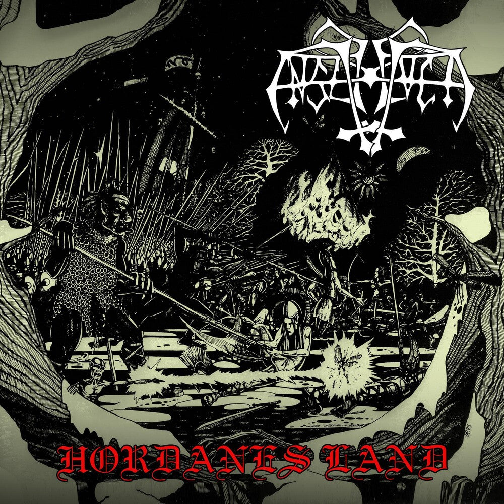 the album cover for Enslaved - Hordanes Land