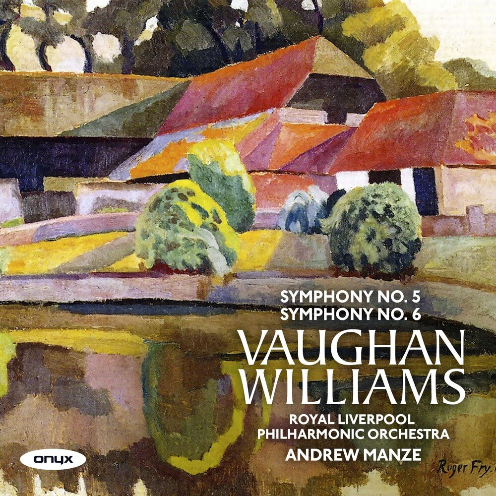 the album cover for Andrew Manze - Vaughan Williams: Symphonies Nos.5 & 6