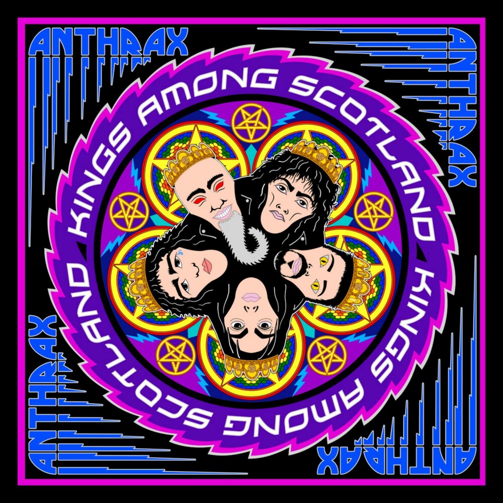 the album cover for Anthrax - Kings Among Scotland