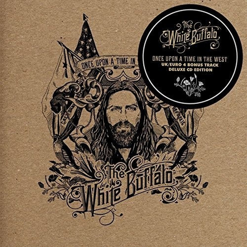 the album cover for The White Buffalo - Once Upon A Time In The West [Import LP]