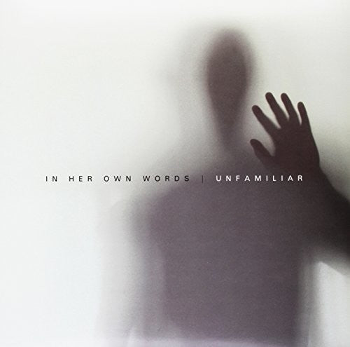 the album cover for In Her Own Words - Unfamiliar [Starburst Vinyl]