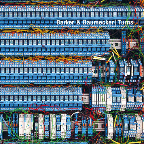 the album cover for Barker & Baumecker - Turns