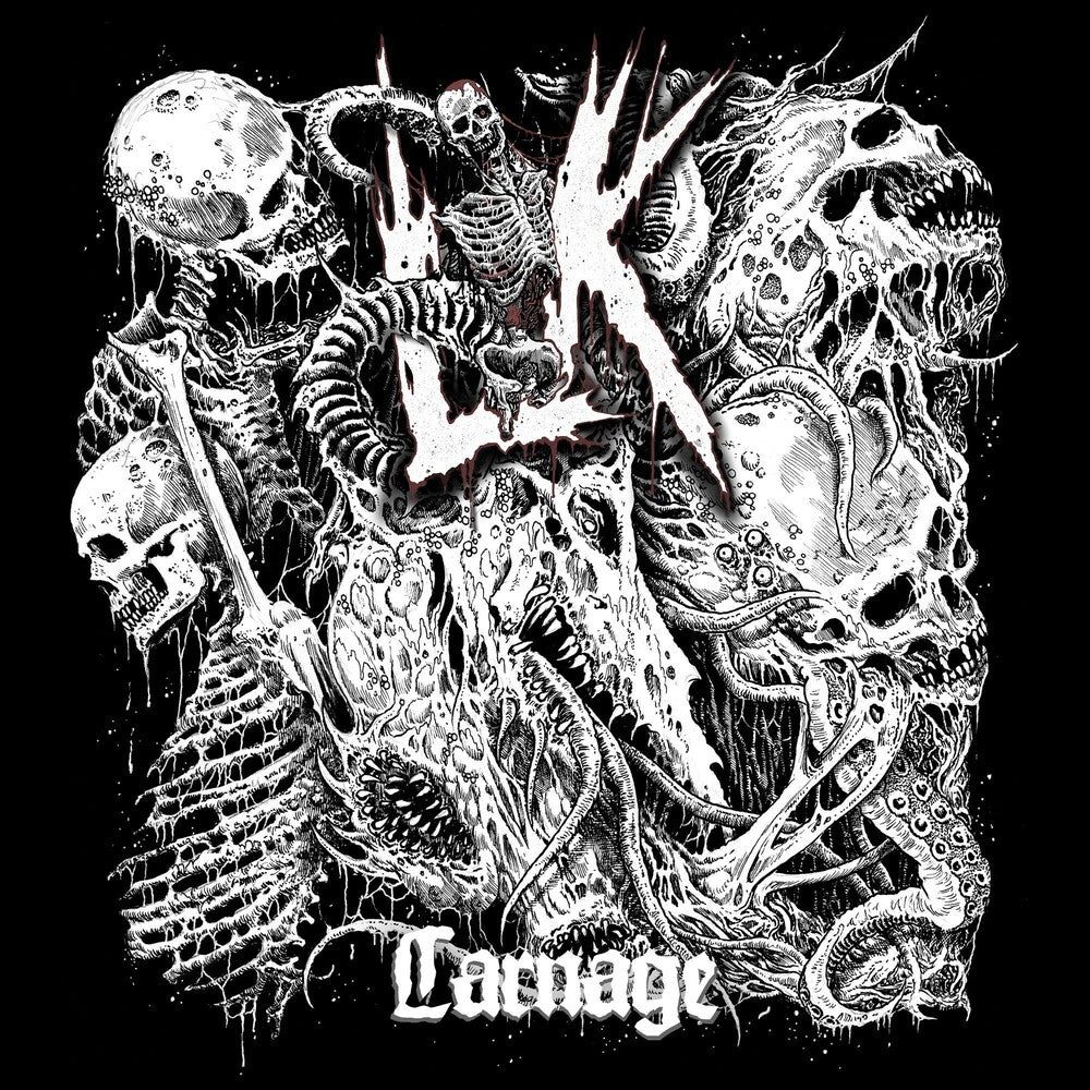 the album cover for Lik - Carnage