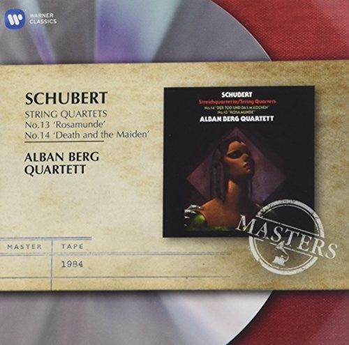 the album cover for Schubert / Berg - String Quartets No 14 D Minor Death & Maiden