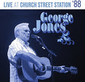 the album cover for George Jones - Live At Church Street Station