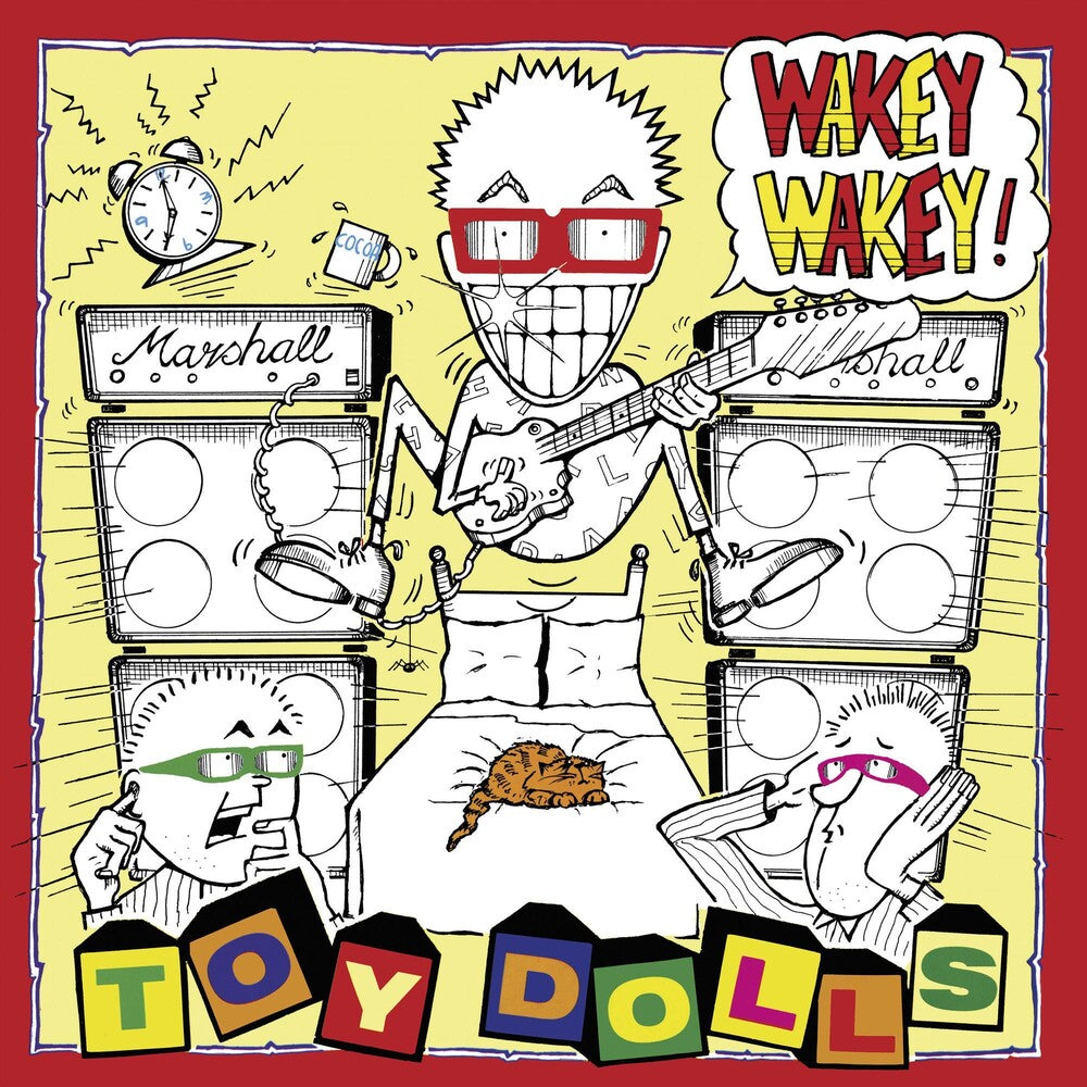 the album cover for Toy Dolls - Wakey Wakey