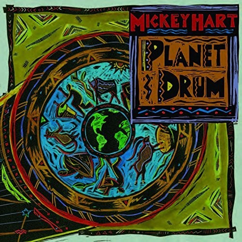 the album cover for Mickey Hart - Planet Drum