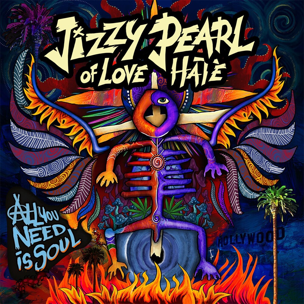 the album cover for Jizzy Pearl - All You Need Is Soul